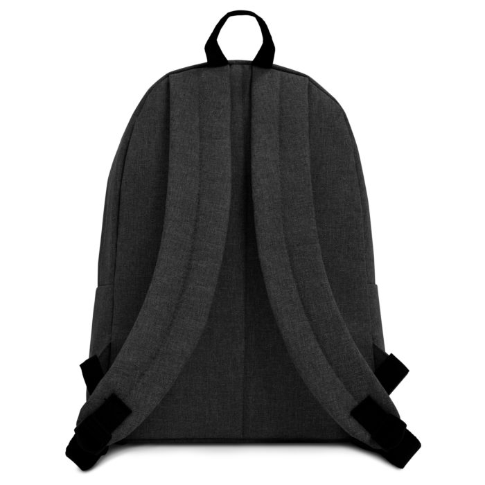 Embroidered Simple Backpack I Bagbase Bg Anthracite Back Cee F A Jpg