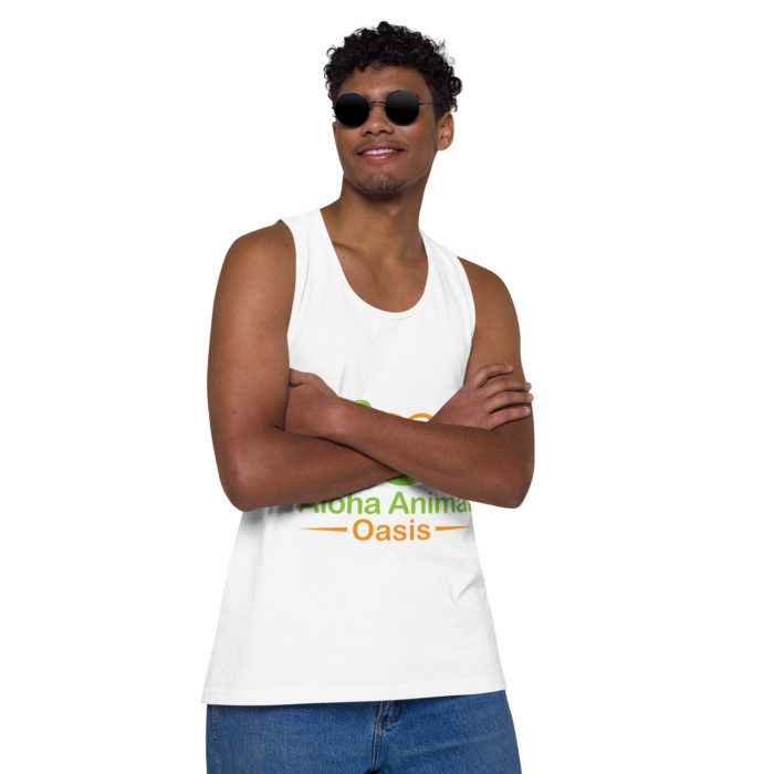 Mens Premium Tank Top White Front C Dc A E Jpg