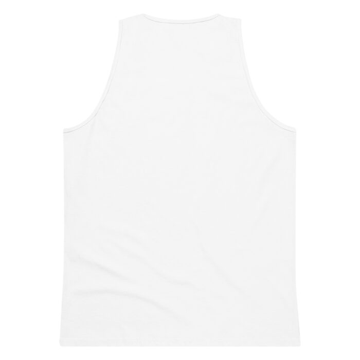 Mens Premium Tank Top White Back C D E Jpg