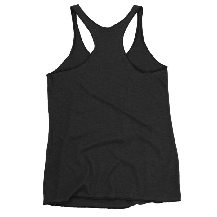 Womens Racerback Tank Top Vintage Black Back Aad Jpg